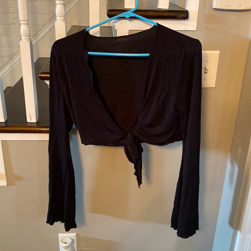 SHEIN CROP TOP BLOUSE SIZE M